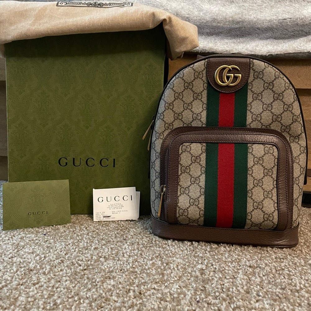 Gucci GG Small Back pack. All photos and prices in pictures.